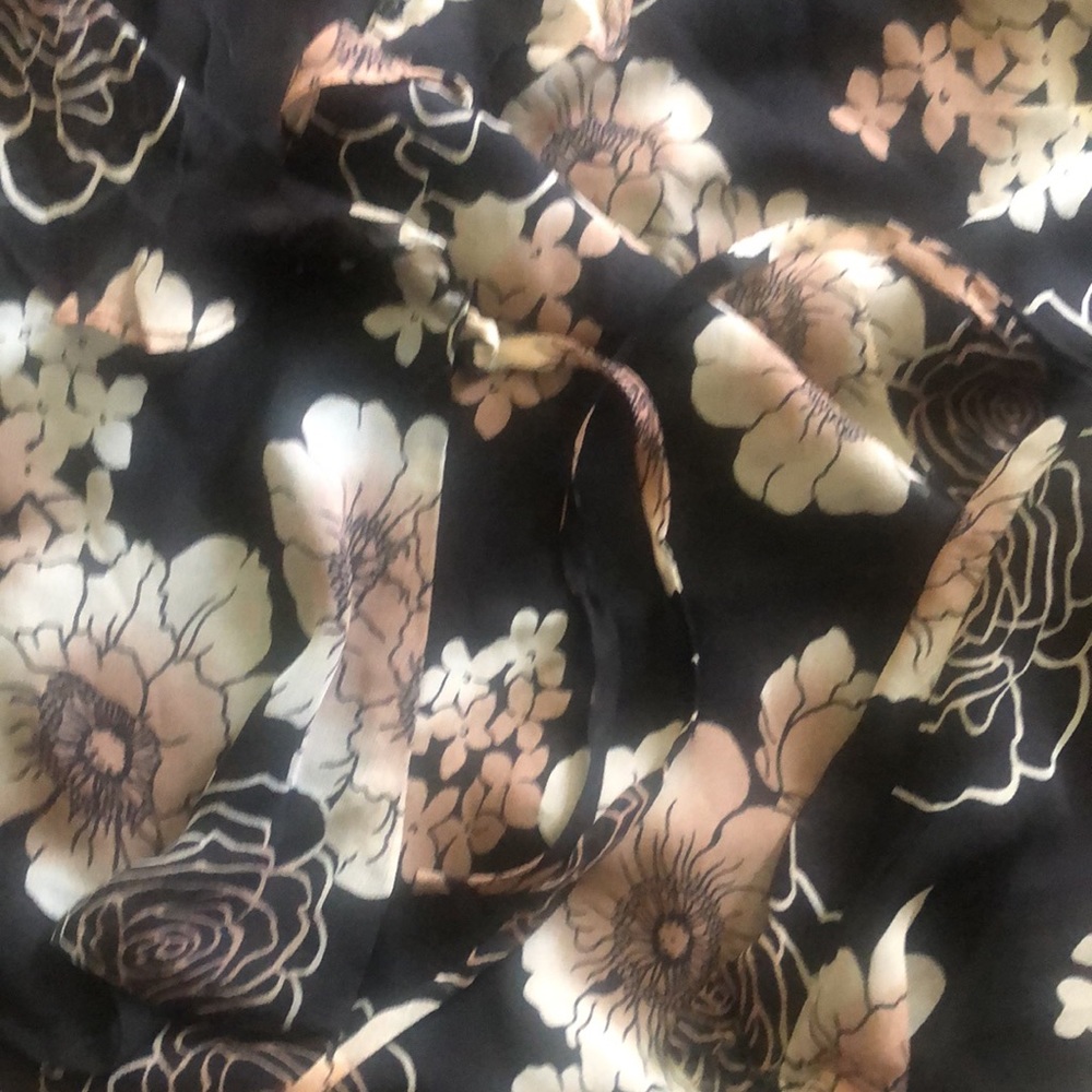 Worthington silk blouse with wrap front - Picture 12 of 12